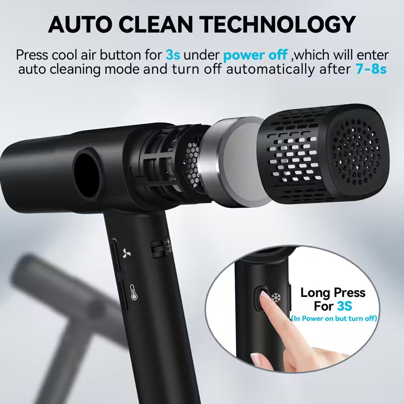 LED Display High-Speed Powerful Hair Dryer